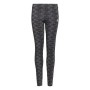 Leggings Sportivi Adidas Essentials Logo Grigio