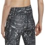 Leggings Sportivi Reebok Workout Ready Printed Nero