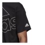 Maglia a Maniche Corte Uomo Adidas Giant Logo Nero