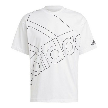 Maglia a Maniche Corte Uomo Adidas Giant Logo Bianco