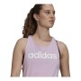 Canotta Donna Adidas Essentials Logo Lavanda