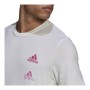 Maglia a Maniche Corte Uomo Adidas Essentials Gradient Bianco