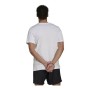 Maglia a Maniche Corte Uomo Adidas Essentials Gradient Bianco