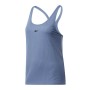 Canotta Donna Reebok United By Fitness Perforated Indaco