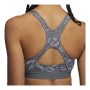 Reggiseno Sportivo Adidas Believe This Medium Support Grigio scuro