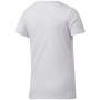 Maglia a Maniche Corte Donna Reebok Workout Ready Supremium Porpora Bianco