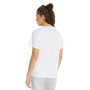 Maglia a Maniche Corte Donna Puma Evostripe Bianco