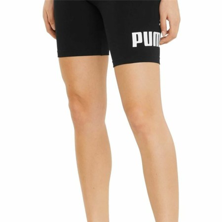 Leggings Sportivi Puma Essentials Logo Nero