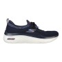 Scarpe da Running per Adulti Skechers Engineered Flat Knit W Azzurro