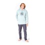 Felpa senza Cappuccio Uomo Rip Curl Tapler Azzurro Acquamarina