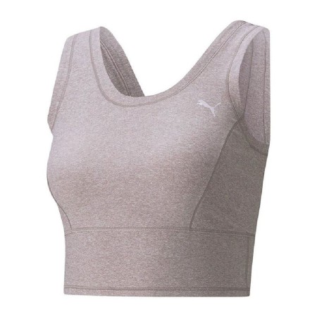 Top Sportivo Donna Puma Studio Yogini Luxe Crop Tank Viola