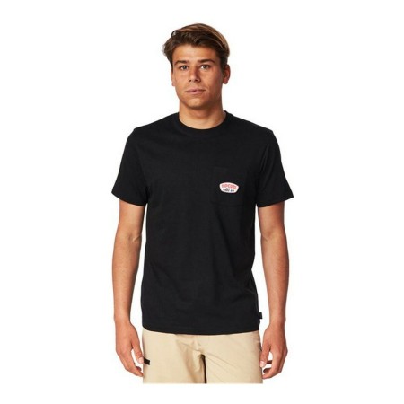 Maglia a Maniche Corte Uomo Rip Curl Badge M