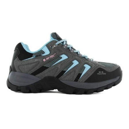 Scarpe da Uomo per Camminare Hi-Tec Torca Low WP Wo´s W Grigio scuro