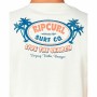 Maglia a Maniche Corte Uomo Rip Curl FB Tee Bianco