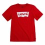 Maglia a Maniche Corte per Bambini Levi's Batwing B Rosso