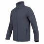 Giacca Sportiva da Uomo Joluvi Soft-Shell Mengali Grigio scuro