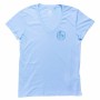 Maglia a Maniche Corte Donna Rip Curl Re-entry Azzurro Chiaro