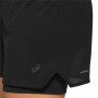 Pantaloncini Sportivi da Donna Asics Ventilate 2-N-1 Nero