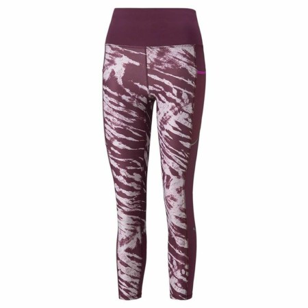 Leggings Sportivo da Donna Puma run 5k 7/8 W Porpora