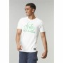 Maglia a Maniche Corte Uomo Picture CC Bicky Bianco