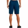 Pantaloncino Sportivo Under Armour Rival Terry Azzurro