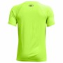 Maglia a Maniche Corte Under Armour Twist Giallo