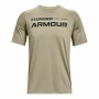 Maglia a Maniche Corte Under Armour Wordmark Verde