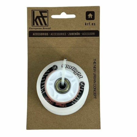 Ruote Spotlight LED KRF 72 MM Azzurro