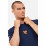 Maglia da Calcio a Maniche Corte Uomo F.C. Barcelona Blu Marino