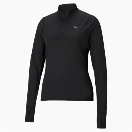 Camicia a Maniche Lunghe Donna Puma Favourite Nero Donna