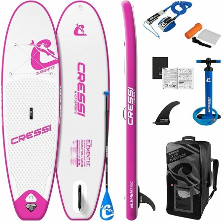 Tavola da Paddle Surf Element All Round Cressi-Sub 9,2" Bianco Bianco/Rosa