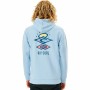 Felpa senza Cappuccio Uomo Search Icon Rip Curl Blu cielo