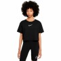 Maglia Sportiva a Maniche Corte Nike Sportswear Nero