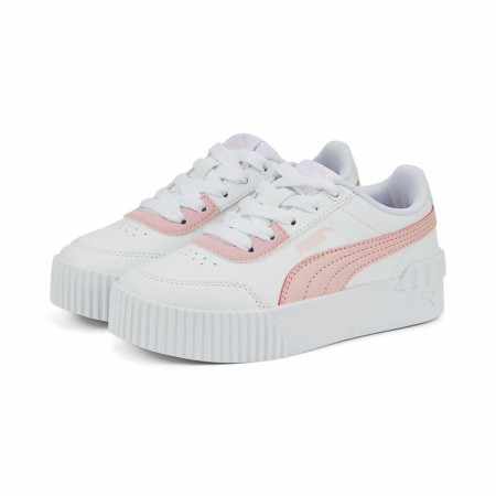 Scarpe da Tennis Casual Bambino Carina Lift Puma Bianco