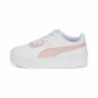 Scarpe da Tennis Casual Bambino Carina Lift Puma Bianco