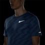 Maglia a Maniche Corte Uomo Nike Dri-Fit Miler Future Fast Azzurro