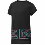 Maglia a Maniche Corte Donna Reebok Dance Girls Squad Nero