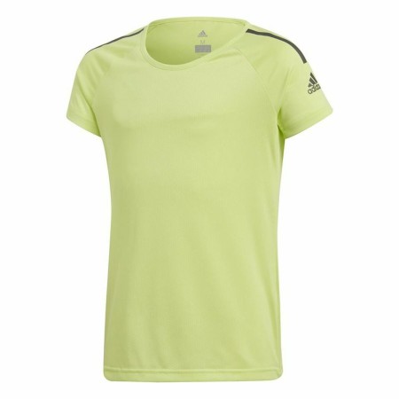 Maglia a Maniche Corte per Bambini Adidas Training Cool tee Verde limone