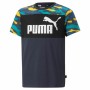 Maglia a Maniche Corte per Bambini Puma Essentials+ Mimetico Bambini Nero