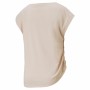 Maglia a Maniche Corte Donna Puma Studio Foundation Beige Rosa chiaro