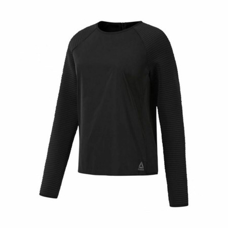 Maglia a Maniche Lunghe Donna Reebok Thermowarm Deltapeak Nero