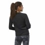 Maglia a Maniche Lunghe Donna Reebok Thermowarm Deltapeak Nero