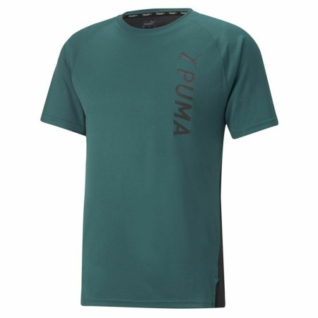 Maglia a Maniche Corte Uomo Puma Verde scuro Uomo