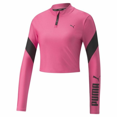 Maglia a Maniche Lunghe Donna Puma Rosa Fuxia