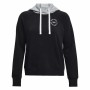 Felpa con Cappuccio Uomo Under Armour Rival Fleece CB Nero