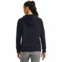 Felpa con Cappuccio Donna Under Armour Rival Fleece Blu Marino