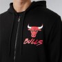 Giacca Sportiva da Uomo New Era Chicago Bulls Nero