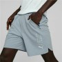 Pantaloni Corti Sportivi da Uomo Puma Train Ultraweave Grigio