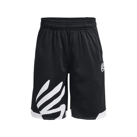 Pantaloncini Sportivi per Bambini Under Armour Curry Splash Nero