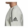 Felpa senza Cappuccio Uomo Adidas Zne Crew Gr Grigio chiaro